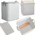 Extra Large Storage Bag Non-Woven Closet Clothes Organizer Breathable Clothing Quilt Storage Container for Home Bedroom : 3 - 5 Days Free Delivery Only UK - Image 4