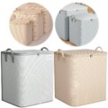 Extra Large Storage Bag Non-Woven Closet Clothes Organizer Breathable Clothing Quilt Storage Container for Home Bedroom : 3 - 5 Days Free Delivery Only UK - Image 2