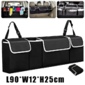 Car Trunk Organizer Hanging Backseat Storage Bag for Car Truck SUV Van Multi-Pocket Oxford Cloth Organizer Stowing Tidying Accessories  : 3 - 5 Days Free Delivery Only UK
