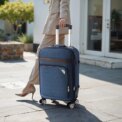 Modishion 20-inch soft shell Oxford cloth suitcase Large capacity roller trolley case with combination lock : 3 - 5 Days Free Delivery Only UK - Image 4