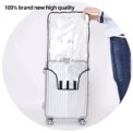 18-30inch Clear Suitcase Cover Protector Transparent Luggage Cover PVC Protective Suitcase Cover Waterproof for Wheeled Suitcase : 3 - 5 Days Free Delivery Only UK