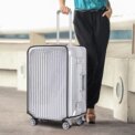 18-30inch Clear Suitcase Cover Protector Transparent Luggage Cover PVC Protective Suitcase Cover Waterproof for Wheeled Suitcase : 3 - 5 Days Free Delivery Only UK - Image 3