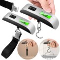 50kg/110lb Electronic Hanging Suitcase Travel Weighs LCD Display Pocket Electronic Suitcase Travel Scale Portable Scale : 3 - 5 Days Free Delivery Only UK - Image 3