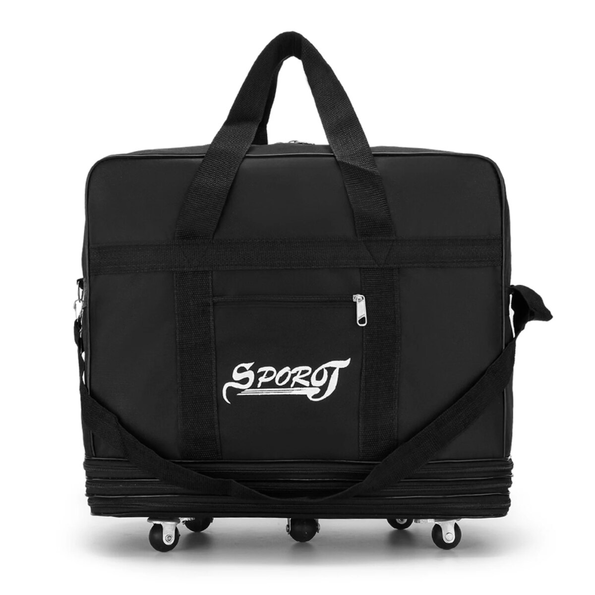 Expandable Foldable Suitcase Collapsible Rolling Travel Luggage Bag for Men Women collapsible suitcase : 3 - 5 Days Free Delivery Only UK - Image 5