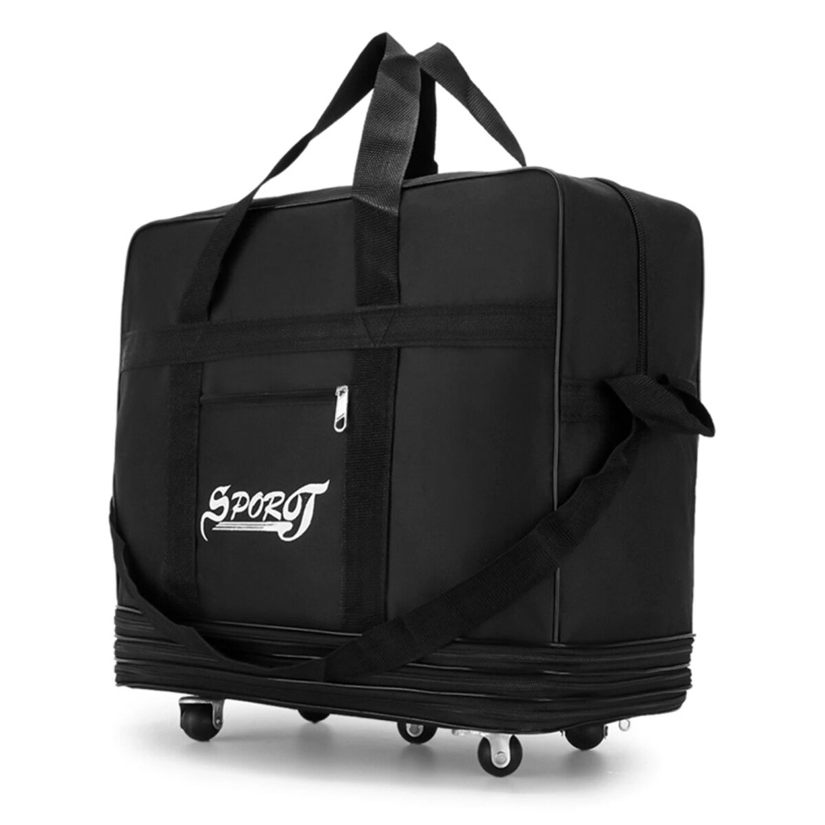 Expandable Foldable Suitcase Collapsible Rolling Travel Luggage Bag for Men Women collapsible suitcase : 3 - 5 Days Free Delivery Only UK - Image 3