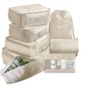 8Pcs/set Packing Cubes Travel Luggage Organizer Storage Bags Suitcase Packing Cases Clothes Shoe Tidy Pouch Bag Wash Bags : 3 - 5 Days Free Delivery Only UK - Image 2