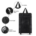 Expandable Foldable Suitcase Collapsible Rolling Travel Luggage Bag for Men Women Foldable Suitcase Expandable Suitcase: 3 - 5 Days Free Delivery Only UK - Image 4