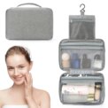 Three-fold dry-wet separation portable large-capacity toiletry and makeup bag that can be hung in multiple colours: 3 - 5 Days Free Delivery Only UK