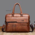 Men's Leather Cross Body Messenger Shoulder Handbag Travel Work Business Bag: 3 - 5 Days Free Delivery Only UK - Image 5