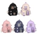 School Backpack Lightweight Rucksack Travel Daypack College Bookbag Large Capacity Student Bookbag with Multi Pockets for Gift: 3 - 5 Days Free Delivery Only UK