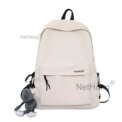 Retro Backpack School Rucksack for Laptop/Travel/Work Plain Bag Girls Boys uk~: 3 - 5 Days Free Delivery Only UK - Image 6