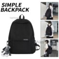 Retro Backpack School Rucksack for Laptop/Travel/Work Plain Bag Girls Boys uk~: 3 - 5 Days Free Delivery Only UK - Image 2