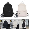 Retro Backpack School Rucksack for Laptop/Travel/Work Plain Bag Girls Boys uk~: 3 - 5 Days Free Delivery Only UK