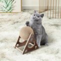 Voltsify Cat Scratching 360 Degree Rotatable Ball Natural Sisal Board Scratcher Pet Toy: 3 - 5 Days Free Delivery Only UK
