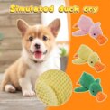 The Mellow Calming Pillow Dog Duck Toy With Quacking Sound: 3 - 5 Days Free Delivery Only UK - Image 3