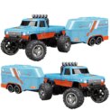 Remote Control Truck with Lights & Trailer All Terrain Off-Road Truck Toy 1:64 Scale Adjustable Speed/Steering Children Toy Gift: 3 - 5 Days Free Delivery Only UK - Image 4