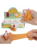 Pack of 3 Stretchy Corgi Toy - Squishy Toy Corgi Dog - Kids Squishy Fun Christmas Stocking Filler Childs Party Bag Fidget Toy: 3 - 5 Days Free Delivery Only UK