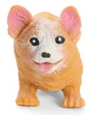 Pack of 3 Stretchy Corgi Toy - Squishy Toy Corgi Dog - Kids Squishy Fun Christmas Stocking Filler Childs Party Bag Fidget Toy: 3 - 5 Days Free Delivery Only UK - Image 5