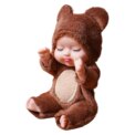 1/6 Pcs 11cm Mini Reborn Baby Doll Lifelike Realistic Baby Doll Toys Miniature Reborn Doll for Girls Boys Toddlers and Kids Gift: 3 - 5 Days Free Delivery Only UK - Image 5