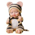 1/6 Pcs 11cm Mini Reborn Baby Doll Lifelike Realistic Baby Doll Toys Miniature Reborn Doll for Girls Boys Toddlers and Kids Gift: 3 - 5 Days Free Delivery Only UK - Image 6