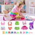 32pcs Doll Clothes Set Polyester Doll Fashion Clothes Props Fairy Collection Clothes Random Style for Girls Gift Accessories: 3 - 5 Days Free Delivery Only UK - Image 3