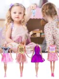 32pcs Doll Clothes Set Polyester Doll Fashion Clothes Props Fairy Collection Clothes Random Style for Girls Gift Accessories: 3 - 5 Days Free Delivery Only UK - Image 4