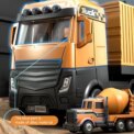 Kids Construction Toys Set Truck Crane Excavator Forklift Alloy Construction Vehicle Toy for 3 4 5 6 Years Old Boys Gifts: 3 - 5 Days Free Delivery Only UK - Image 4