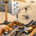 Kids Construction Toys Set Truck Crane Excavator Forklift Alloy Construction Vehicle Toy for 3 4 5 6 Years Old Boys Gifts: 3 - 5 Days Free Delivery Only UK - Image 3