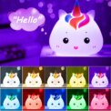 Creative Cartoon Silicone Toy Luminous Soft Touch Pat Dimming Hangable for Birthday Gift: 3 - 5 Days Free Delivery Only UK - Image 2