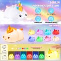 Creative Cartoon Silicone Toy Luminous Soft Touch Pat Dimming Hangable for Birthday Gift: 3 - 5 Days Free Delivery Only UK - Image 3