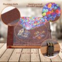 Our Adventure Book146 DIY Handmade Photo Album Scrapbook Retro Kraft Album Anniversary Wedding Memory Mother's Day: 3 - 5 Days Free Delivery Only UK Gift - Image 2