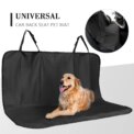 Dog Back Seat Cover Waterproof Pet Carrier Hammock Cushion Nonslip Car Rear Back Mat Protector Pad Travel Accessories Trunk Mat: 3 - 5 Days Free Delivery Only UK