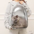 Tieker Pet Travel Backpack Transparent Capsule Kitten Puppy Pet Carrier Breathable Portable Space Capsule: 3 - 5 Days Free Delivery Only UK - Image 6