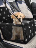 Dog Car Seat Dog Booster Car Seat with Safety Belt Folding Pet Car Seat Breathable Puppy Travel Carrier for Outdoor Travel: 3 - 5 Days Free Delivery Only UK - Image 6