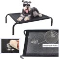 Lucn Anti-Slip Pet Hammock Bed Breathable Mesh Waterproof Raised Dog Cot for Indoor Outdoor Camping Travel Washable Durable: 3 - 5 Days Free Delivery Only UK - Image 3