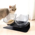 Tieker 15° tilted cat drinking water feeding bowl non-slip double bowl elevated feeder neck protection : 3 - 5 Days Free Delivery Only UKpet feeding bowl: 3 - 5 Days Free Delivery Only UK - Image 3