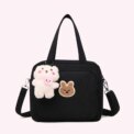 Mommy Stroller Nappy Bag Portable Cute Cartoon Multi-function Large Capacity Baby Diaper Bags with Pendant Nylon Mom Travel Tote - Image 5