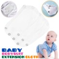 3x Baby Bodysuit Extender Cloth Vest Jumpsuit Romper Cotton Pad Set comfortable: 3 - 5 Days Free Delivery UK