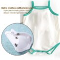3x Baby Bodysuit Extender Cloth Vest Jumpsuit Romper Cotton Pad Set comfortable: 3 - 5 Days Free Delivery UK - Image 6