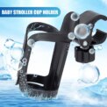 Stroller Cup Holder Bottle Holder 360 Degrees Rotation Universal Cup Holder for Stroller Bike Wheelchair Walker Scooter: 3 - 5 Days Free Delivery UK - Image 3