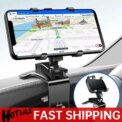 Portable Car Holder Rotatable Multifunction Dashboard/Rearview Mirror/Sun Visor Mount for iPhone Samsung Xiaomi Redmi Huawei: 3 - 5 Days Free Delivery Only UK