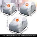 General Sedan Car Cover S/M/L Outdoor Waterproof Dustproof Sun Rain Protection UV Sun Shade for SUV: 3 - 5 Days Free Delivery Only UK - Image 2