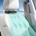 Car Headrest Cooling Air Fan 3 Speeds Adjustable Car Seat Headrest Fan USB Powered Car Neck Cooler for Front Rear Seat Passenge: 3 - 5 Days Free Delivery Only UKr - Image 2