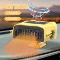 12V Car Electric Heater Demister Defroster 150W Heating Fan Portable Car Heating Fan 360 Degree Rotation Automobile Accessories: 3 - 5 Days Free Delivery Only UK - Image 3
