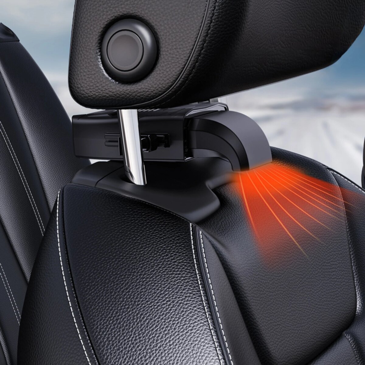 12V Car Electric Heater Demister Defroster 150W Heating Fan Portable Car Heating Fan 360 Degree Rotation Automobile Accessories: 3 - 5 Days Free Delivery Only UK - Image 6