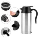 Portable 750ml 24V Travel Car Truck Kettle Water Heater Bottle Stainless Steel for Tea Coffee Drinking: 3 - 5 Days Free Delivery Only UK - Image 5