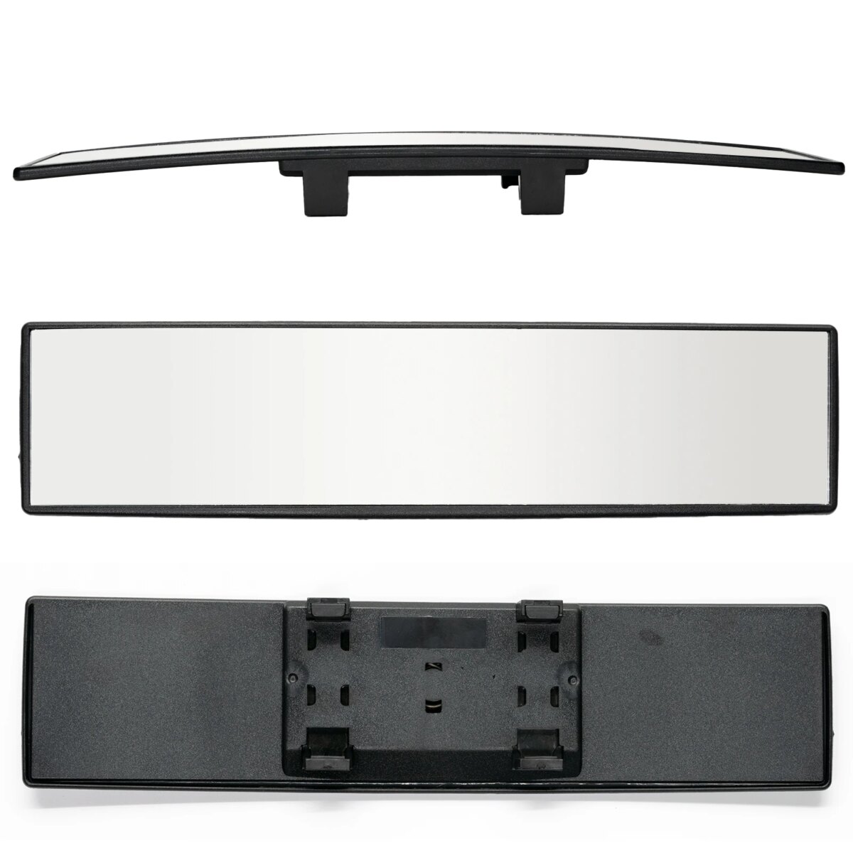 Car Rear Mirror Wide-angle Rearview Mirror 300mm 12" 270mm 11.6"Wide Convex Curve Panoramic Interior Rear View Anti-glare Mirror: 3 - 5 Days Free Delivery Only UK - Image 4