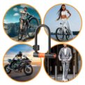 1.2m Bicycle Lock U Shaped Bike Security Steel Cable Anti-Theft Motorcycle Mtb Road Bike Lock Rope Cable Cycling Accessories: 3 - 5 Days Free Delivery Only UK - Image 3