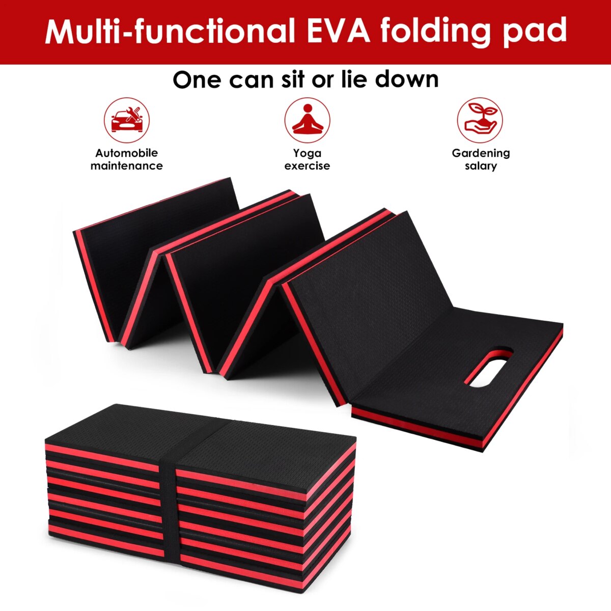 Foldable EVA Mat with Carrying Handles Mechanic Mat for Working Under Car Waterproof Work Mat DIY Knee Protection Mat for Garage: 3 - 5 Days Free Delivery Only UK - Image 3