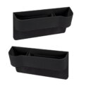 2PCS Car Seat Storage Box&Console Side Pocket Coin Phone Organizer Cup Holder: 3 - 5 Days Free Delivery Only UK - Image 6